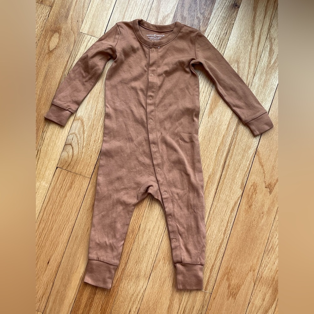 Colored Organics Emerson Sleeper Ginger 6-12m